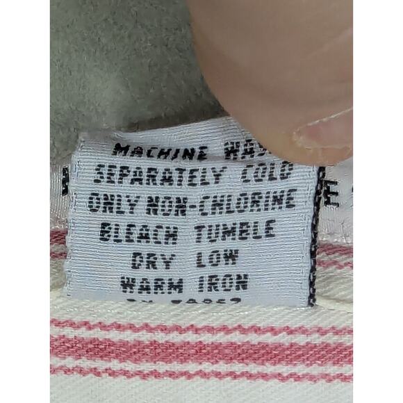 VTG Compagnie Internationale Express Womens Long Sleeve M Button Down Striped - Picture 8 of 12